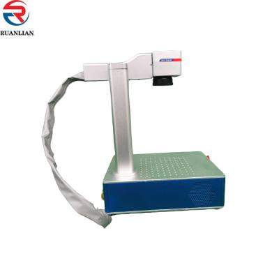 China 3D Metal Fiber Laser Engraving Machine 20w 30w 50w 100W Fiber Laser Marking Machine for sale