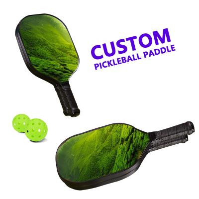 China Environmental Protection Factory Wholesale OEM Customized Pickleball Paddle Carbon Fiber Pickleball Paddle Racket for sale