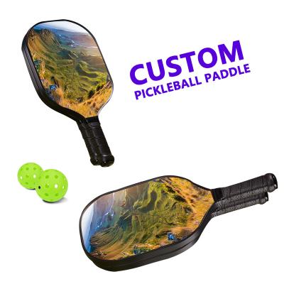 China Environmental Protection OEM/ODM Custom Printed Pickleball Paddle Wholesale Pickleball Paddle Sports Pickleball Paddle Set for sale