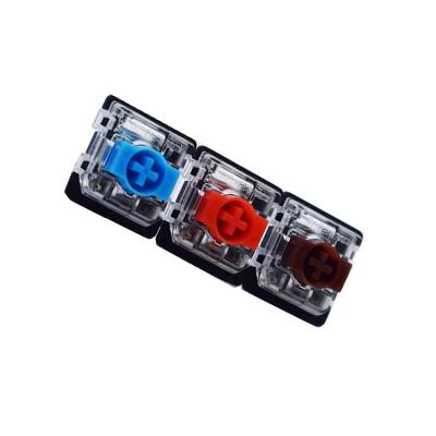 China Newly Arrival GATERON KS-27 3 Pin Tactile Low Profile Mechanical Keyboard Blue Red Brown Switch for sale