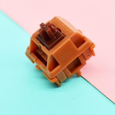 China Customized Brown GATERON 2021 KS-25-Y8 Keyboard Cap v2 Touch Gold Touch Switch for sale