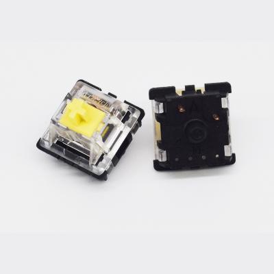 China GATERON Switch Mechanical Strength Light Yellow Button Light Keyboard Axis Computer KS-8 for sale