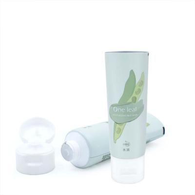 China Round Cosmetic Package Tube Foil Laminated For Cosmetic Lotion Packaging for sale