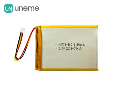 Κίνα μικρή Lipo μπαταρία 3.7V 1150mAh, επί παραγγελία μπαταρίες Lipo μηχανών πληρωμής τράπεζας προς πώληση