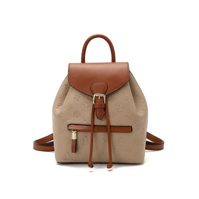 China 2022 Waterproof New Arrive Sweet Backpack Bag Flower Fashion Girls School Bags PU Leather Backpacks For Women for sale