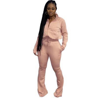 China Casual Ropa De Mujer Fall Set Women Apparel Joggers Pants Two Piece Pants Set Women Knit 2 Piece Set Women for sale