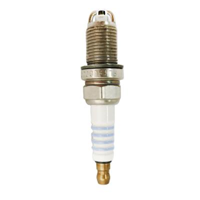 China Nickel Alloy Spark Plug FLR8LDCU+ 0242229878 0242229519 0242229654 7404 For Suzuki Volkswagen Saab for sale