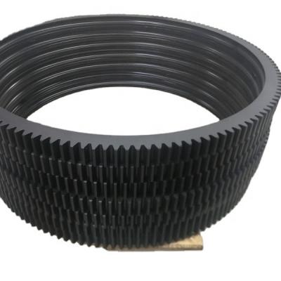 China Four Point Contact Customized Swivel Slewing Blackening Bearing Ring Bearing Price for sale