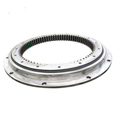 China Four Point Contact Internal Swing Turntable Slewing Bearing Big Four Point Gear VLI200844-N for sale