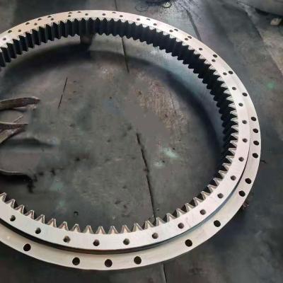 China Four Point Contact Teeth Hardened Slewing Bearing Excavator Turntable Slewing Ring ex1200-5 for sale