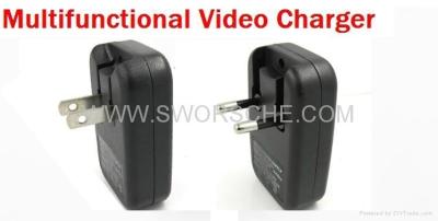 China Video Charger Hidden Camera with Built in 4GB Memory for sale