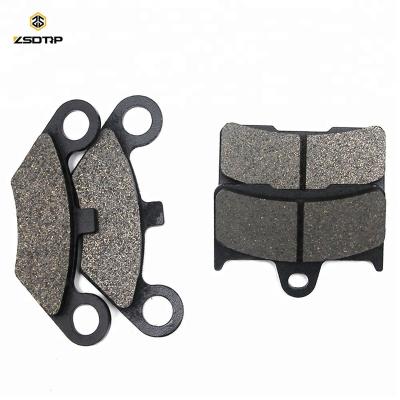 China Motorcycle Brake Pads Motorcycle Spare Parts 2 Pairs Front Brake Pads Disks CF500 500 500CC CF600 600 600CC X5 X6 X8 U5 ATV UTV YZM 660 for sale