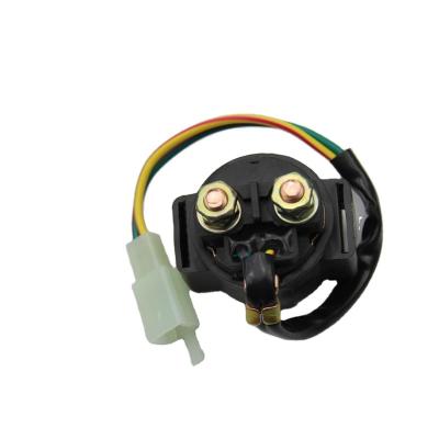 China Hot Selling Metal Other Motorcycle Body Systems Switch Starter Relay Magnetic Solenoid For GY6-150 35850-KFL F06020002 for sale