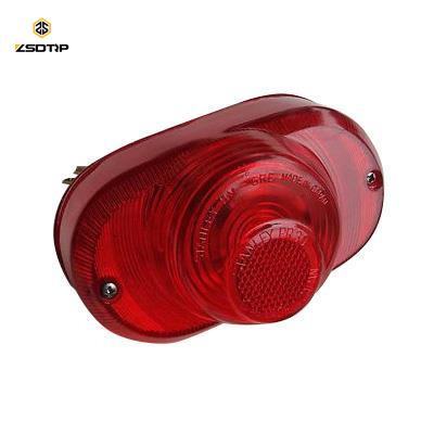 China New Motorcycle Plastic Brake Indicator Lamp Red Rear Light Tail Light For C50 C70 C90 33700-041-602 for sale