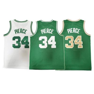 China New Design Breathable #34 Paul Pierce Basketball Jersey/tank tops basketball sportswear for training for sale