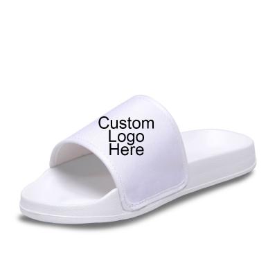 China Custom Logo Lightweight Custom Sandals Slipper Comfort Slide Indoor Sandal Unisex Non-Slip Athletic Slip-On for sale