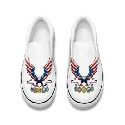 China Fashion Trend Wholesale Brand Women Men Customizable LOGO Slip On Classics Low Top Trainers Casual Sneaker for sale