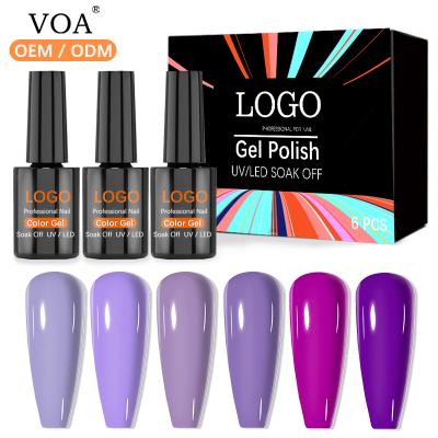 China Low Moq Semipermanente Kit Best Uv Nail Gel Luminous Color Long Lasting Rubber Nail Polish Rubber UV Gel for sale