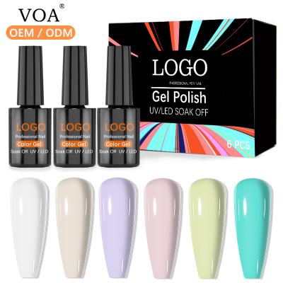 China New Technology Rubber Shimmer Good Flow Nail Polish UV Gel Nail Polish Wholesale Flat Color Halal Gel Nail Polish for sale