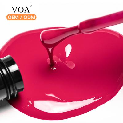 China Factory supply UV gel nail polish rubber long lasting luminous gel nail color gel flash for sale