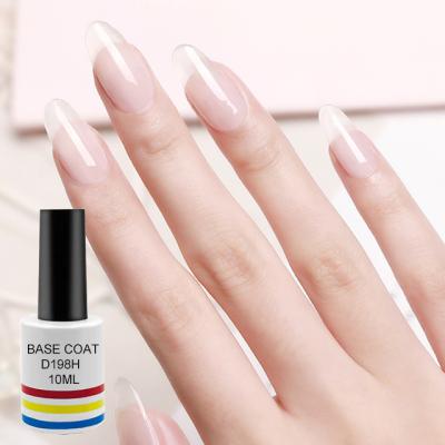 China Nail Art Beauty Poly Gel Polish Nail Gel Private Label OEM / ODM Soak Off Base Coat for sale