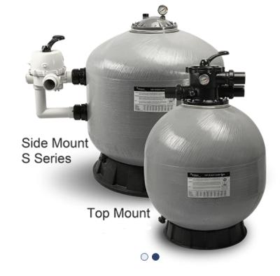 China Pool Filtration Swimming Pool Top Mount Sand Filter For Swimming Pool Equipment for sale