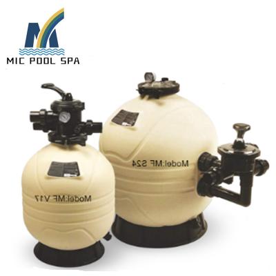 China Easy Install Pool Water Well Pool Emaux Sand Filter Durable With 6 Way Valve for sale