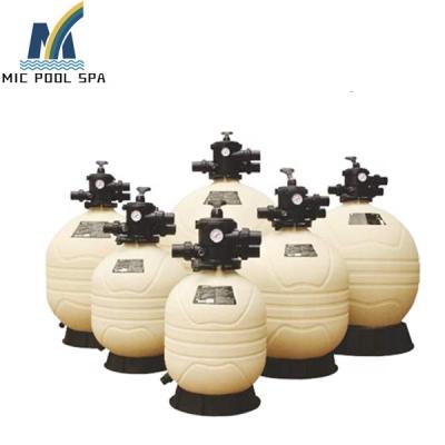 China Easy Install MFV Series Single Commerical Sand Filter Swimming Pool Water Emaux Filter for sale