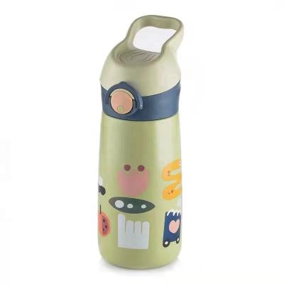 China Best Viable Selling Eco-Friendly Portable Water Bottle Flask Stainless Steel Thermal Insulated Vacuum Bottle For Kids And Children for sale