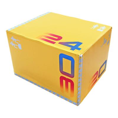 China Cheap Custom Plyoboxs Plyometric Foam Fitness 3 in1 Exercise Adjustable Soft Jump Plyo Box Set Training For Sale OEM for sale