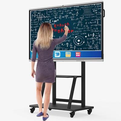 Cina 75 pollici Smart Electronic Whiteboard Tavola digitale non riflettente per l'insegnamento Intelligente in vendita