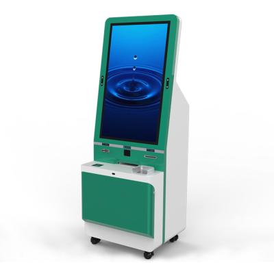 China Health Self Service Cash Payment Machine Credit Card Telemedicine Kiosk for sale