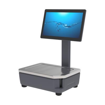 Chine Affichage LCD AI POS Balance de pesée multifonctionnelle avec taille 320*290*90mm à vendre