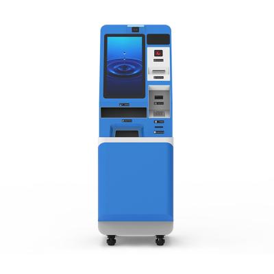 China Android Self Printing Foto Kiosk Qr Code Reader Kiosk Thermische Printer Te koop