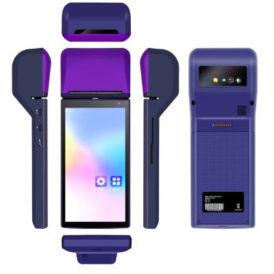 China Android-handheld POS-terminal met Wi-Fi-connectiviteit en HD-aanraakscherm Te koop