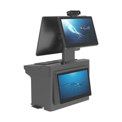 China 4 USB2.0 Ports Touch Screen Cash Register With Optional Face Recognition Camera for sale