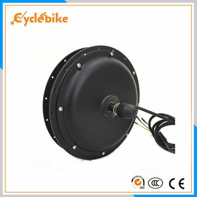 China Motor eléctrico sin engranaje sin cepillo del eje de la bici de DC, motor eléctrico 36v 500w de la rueda de bicicleta en venta