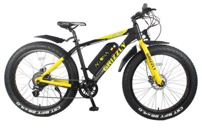 China 26 Inch 36v 350w Electric Fat Bike , Rear Brushless Geared Fat Tire Electric Bike for sale