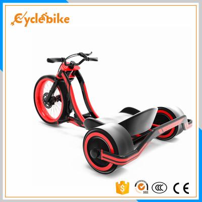 China 48 Voltage 35km / H Max Speed Electric Drift Trike With 15.4ah Lithium Battery for sale