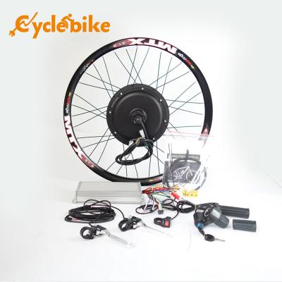 China equipo eléctrico de la rueda del motor del eje de la bicicleta 700c de 72v 3000w con el regulador de la onda sinusoidal en venta