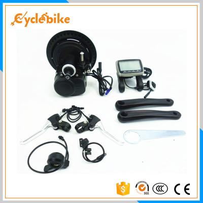 China 36v 250w Mid Crank Motor E Bike Kit Integrated Builit-In Controller 13A for sale