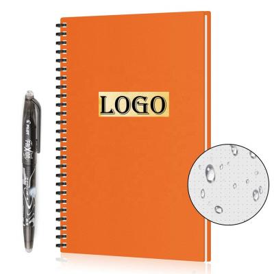 China Write In Reusable Smart Erasable Waterproof Wire Limit A5 Rain Notebook Spiral Notebook for sale