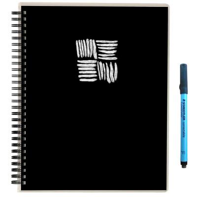 China Write In The Rain Custom Reusable Spiral Waterproof Notebook 8 x10 Inch Large Size for sale