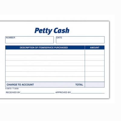 China Custom Office Cash Receipt Business Book Order Pad 5 x 3-1/2 inch for sale