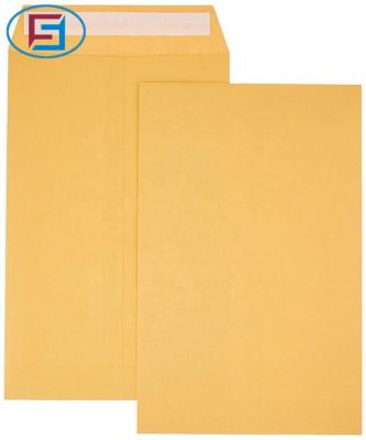 China High Quality Kraft Paper Envelope DL (110*220) Brown Eco Friendly Paper Envelope for sale