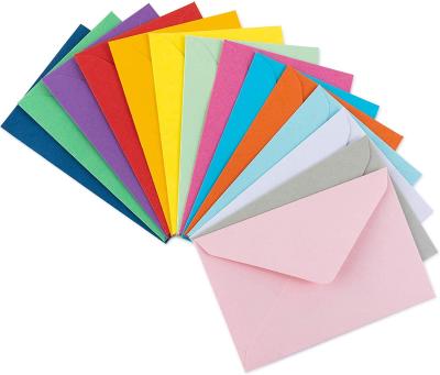 China Plain Type Custom Envelope Printing Gift Envelope Wedding Colored Paper Mailing Envelopes for sale