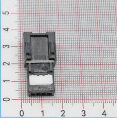 China Hot Sell Automotive Signal Connectors TE Brand Black Housing 4 Male Terminal Pin Automotive Connectors for sale