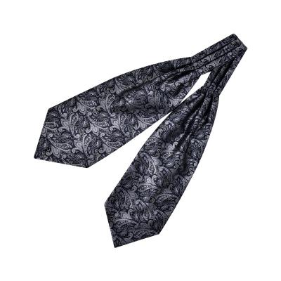 China Custom Jacquard Mens Fashion Silk Royal Paisley Neck Ties Neckerchief With Gift Box for sale