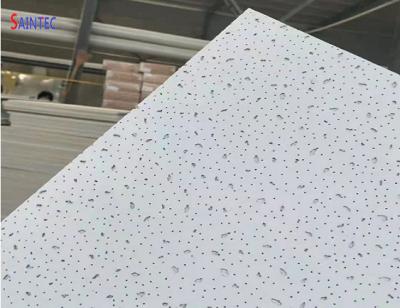 China Artistic Ceilings High Quality Mineral Fiber Ceiling Panel 2' x4 RH95 Square Edge Acoustic Mineral Fiber Tile for sale