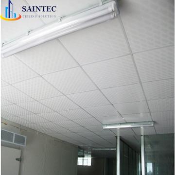 China Artistic Ceilings Waterproof PVC Laminated Gypsum Ceiling Tiles Decorative PVC Ceiling Tile Gypsum for sale